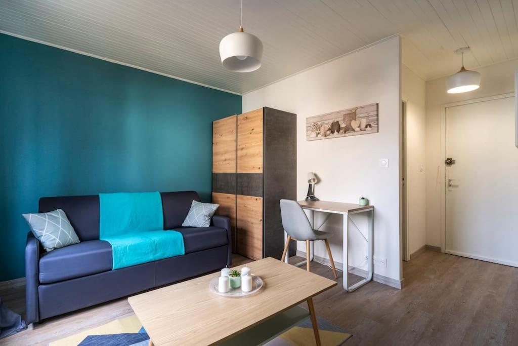Studio Cosy Proche Du Centre + Parking Gratuit 克吕斯 外观 照片